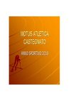PROGRAMMA operativo' MOTUS ATLETICA 2010