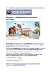 Samsung ST1000 awarded for outstanding technology 