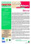 La Lettre des Acteurs CHANTIER école n°44