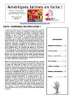 Amériques Latines en lutte n°3 - Bulletin du groupe de travail Amérique Latine du NPA