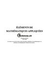 Eléments de Mathématiques Appliquées