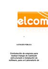 LICITACIÓN PÚBLICA