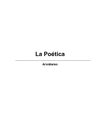 Poética - Aristóteles