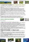 Projet Fundation Des Enfants et Des Arbres!!