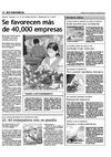 Se favorecen más de 40,000 empresas