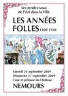 Livret de l'Art dans la Ville 2009