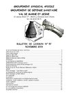 Bulletin n°57 novembre 2009