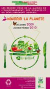 Nourrir la planète - Programme de maison de l'environnement 2009-20010