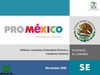 1er. Encuentro Empresa-Universidad ANIERM 2009 - ProMéxico-Retrospectiva de Comercio e Inversión 2009