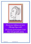 Pronoms infixes, en lari; pronoms personnels COD, en lari