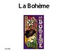 La Boheme 