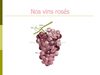 nos vins rosés