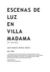 ESCENAS DE LUZ EN VILLA MADAMA (Poemario, 2005) - © José Antonio Bielsa Arbiol
