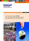 Le financement 2008 du service public d’élimination des déchets en Ile-de-France