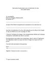 demande d'autorisation