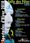 Programme Spectacles d'Hiver 2010