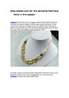 www.bjbead.com tell the pendants Necklace trend in this season