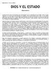 Maijail Bakunin. Dios y el estado.
