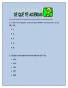 DE QUE TE ACUERDAS!!