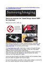 H106, C10, R10 receives the “Good Design Award 2009”