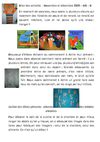 Bilan des activités MS B - Novembre et décembre 2009