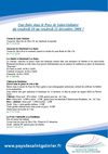 Semainier du vendredi 18 au vendredi 25 décembre 2009