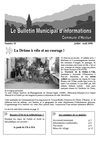 Bulletin municipal d'informations - Juillet août 2009