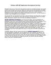 Offshore ASP.NET Application Development Services