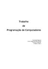 Trabalho de Programação