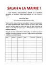 Salah a la mairie