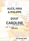 Album 40 ans Caroline