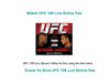 UFC 108 Rashad Evans vs. Thiago Silva Live Online free