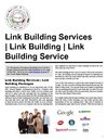 Increase Link Popularity | Link Building Services
