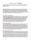 How To Make Money Online Selling e-Books, Without Having To Write One?