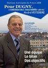 Brochure élections 2008