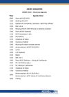 AIESEC Singapore Elections 2010 - Agenda