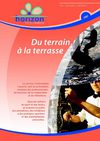 Carnet métier : Du terrain à la terrasse