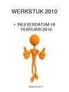 WERKSTUK MAKEN