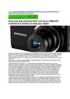 Samsung New Compact WiFi and Touch AMOLED CL80 Point & Shoot will rock your world