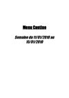 College Parmentier Menu Cantine 11/01/10 15/01/10