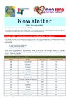 Mon Sang Pour Les Autres - Newsletter n°9‏