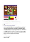 Africa Cup 2010 Egypt vs Benin 20.1.2010 SelMcKenzie Selzer-McKenzie