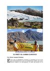 PERÚ: CAMBIO CLIMÁTICO