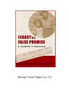 Legacy of a False Promise - Excerpt 3 from Chapter 3