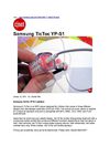 Samsung TicToc YP-S1 Photo reviews