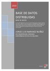 BASE DE DATOS DISTRIBUIDAS