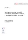 Les Learning centres un modèle international de bibliothèque intégrée à l’enseignement et à la recherche