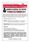 Asamblea General del sector de la Seguridad Privada de Granada 05-02-2010