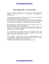 Auto Responder Improvements