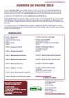 Dossier de presse du tourisme en Sarthe